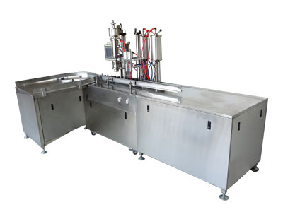 二元?dú)忪F劑灌裝機(jī) 二元?dú)忪F劑灌裝機(jī)