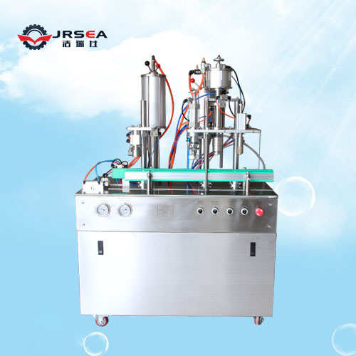 小型全自動一元氣霧劑灌裝機 小型全自動一元氣霧劑灌裝機
