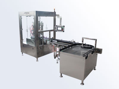 全自動U型回轉(zhuǎn)式二元氣霧劑灌裝線(PLC控制) 全自動U型回轉(zhuǎn)式二元氣霧劑灌裝線(PLC控制)