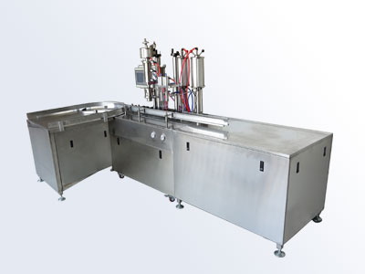 小型自動化二元氣霧劑灌裝機 小型自動化二元氣霧劑灌裝機