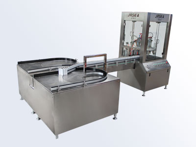 U型回轉式全自動氣霧劑灌裝流水線  U型回轉式全自動氣霧劑灌裝流水線